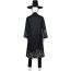 KPop Demon Hunters Saja Boys Costume - Your Idol Performance Black Outfit Saja Boys Cosplay With Hat And Accessories