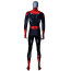 Green Lantern Red Lantern Hal Jordan Costume - Red Black Muscle Pattern Bodysuit Red Lantern Cosplay