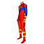 Teen Titans Superboy Kon-El Conner Costume - Blue Red Shoulder Bodysuit Superboy Cosplay