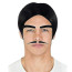Addams Family Gomez Addams Wig and Moustache - Gomez Addams Cosplay Costume Wig Prop